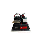 Gemini Slider 600 24V Sliding Gate Motor Kit with 2 x 12V 5Ah Batteries, 2 Remotes, Base Plate, Anti-Theft Bracket & GEMLINK