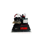 Gemini Slider 800 Complex 24V Sliding Gate Motor Kit with 24V 8Ah Battery, Remotes, Base Plate & GEMLINK