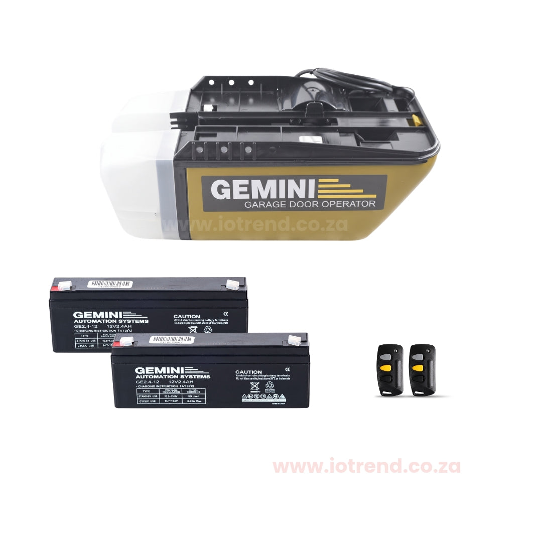 Gemini GDO Motor Only Inc Batteries and Remotes