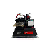 Gemini Slider 500 Sliding Gate Motor Kit with 7Ah Battery, 2 Remotes, Base Plate, 4m Steel Rack, Anti-Theft Bracket & GEMLINK