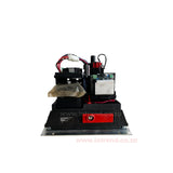 Gemini Slider 500+ Sliding Gate Motor Kit with 12Ah Battery, 2 Remotes, Base Plate, 4m Steel Rack & Anti-Theft Bracket