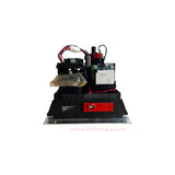 Gemini Slider 500+ Sliding Gate Motor Kit with 12Ah Battery, 2 Remotes, Base Plate, 4m Steel Rack, Anti-Theft Bracket & GEMLINK