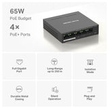 Mercusys MS105GP 5-Port Gigabit Desktop Switch with 4-Port PoE+ - image 4
