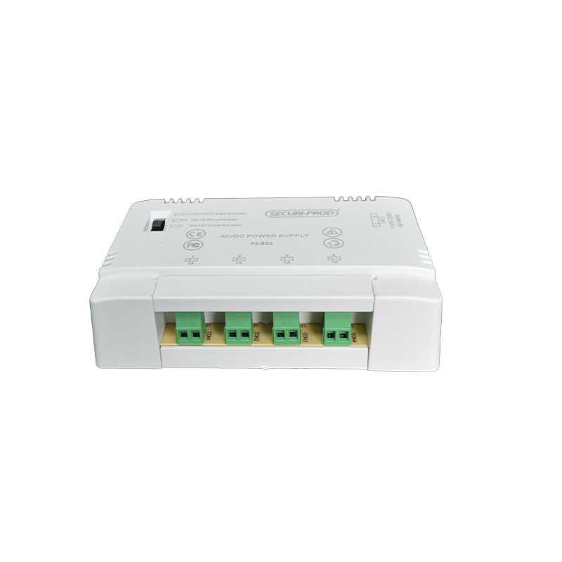 Securi-Prod CCTV Power Supply Unit 60W,5A - 4 Channel