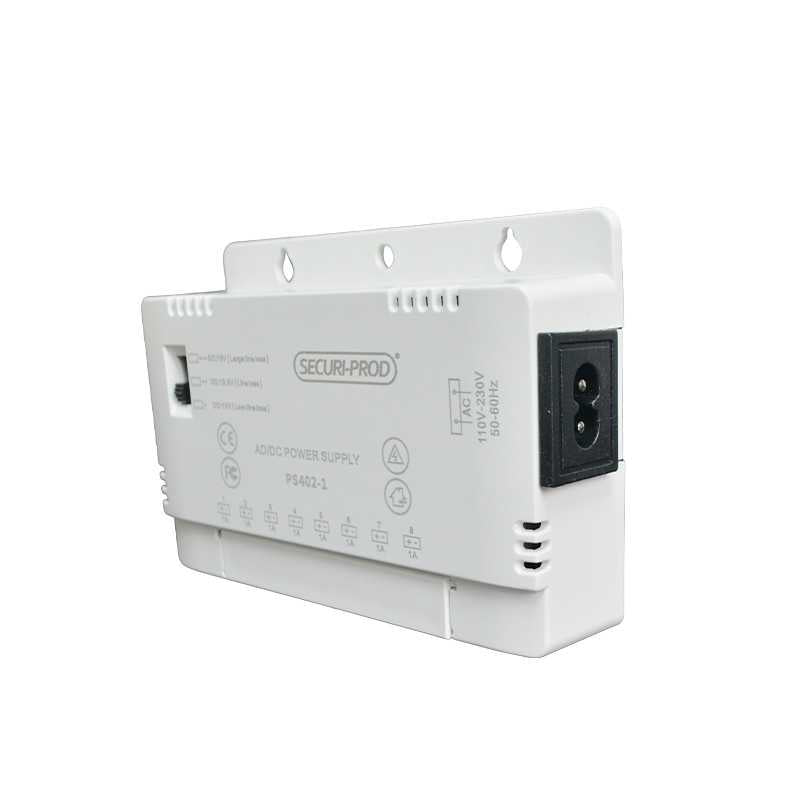 Securi-Prod CCTV Power Supply Unit 96W,8A - 8 Channel