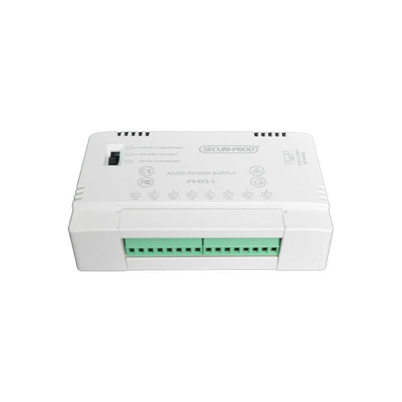 Securi-Prod CCTV Power Supply Unit 96W,8A - 8 Channel