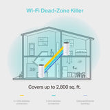 TP-Link Deco M4 AC1200 Whole Home Mesh Wi-Fi System (2-Pack) - image 3