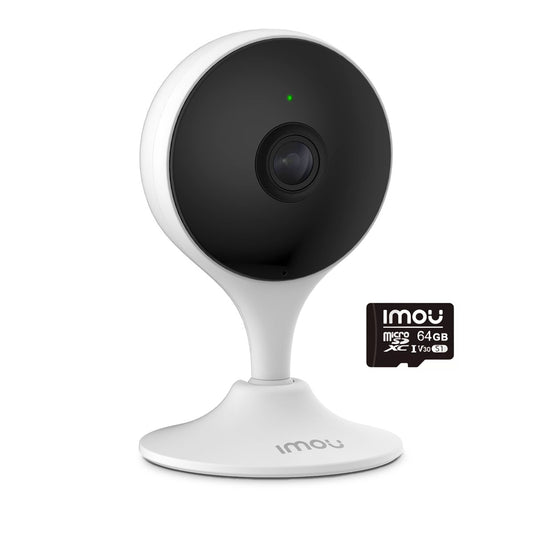 Imou-Cue2-Wi-Fi-Camera-plus-Imou-64GB-MicroSDXC-Surveillance-Card-Front-View-CC470