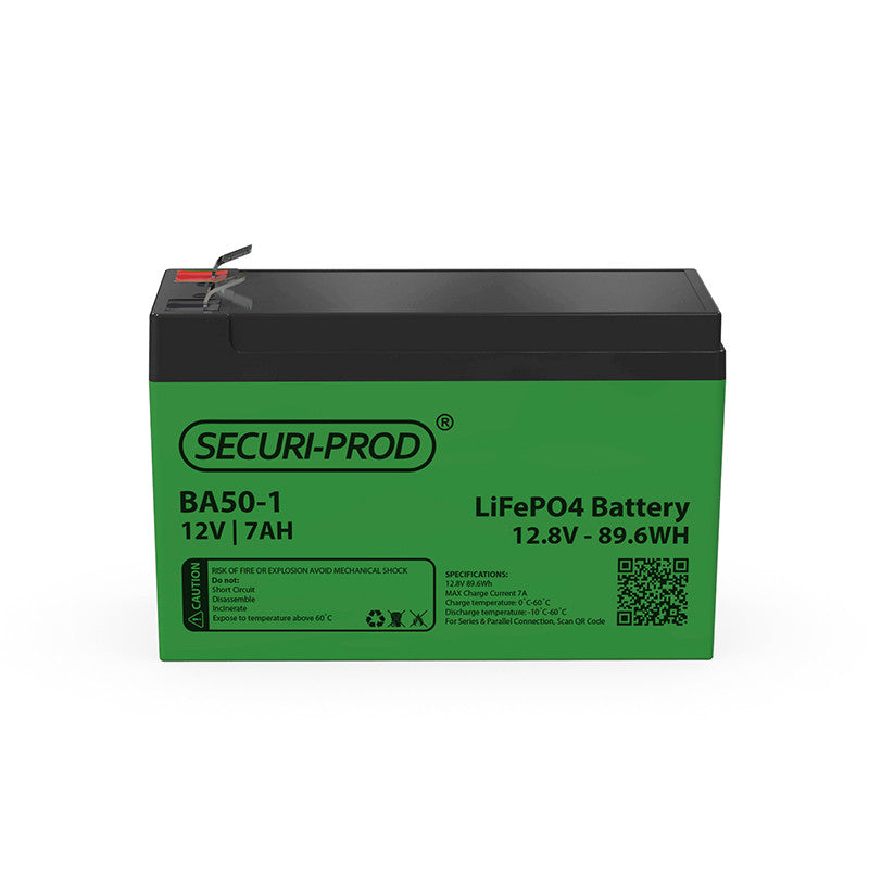 Securi-Prod Lithium Battery 12.8V 7AH