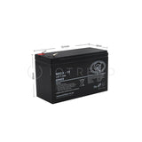 Centurion 12V 7.2Ah Sealed Lead Acid Battery CP4C2 - IOTREND