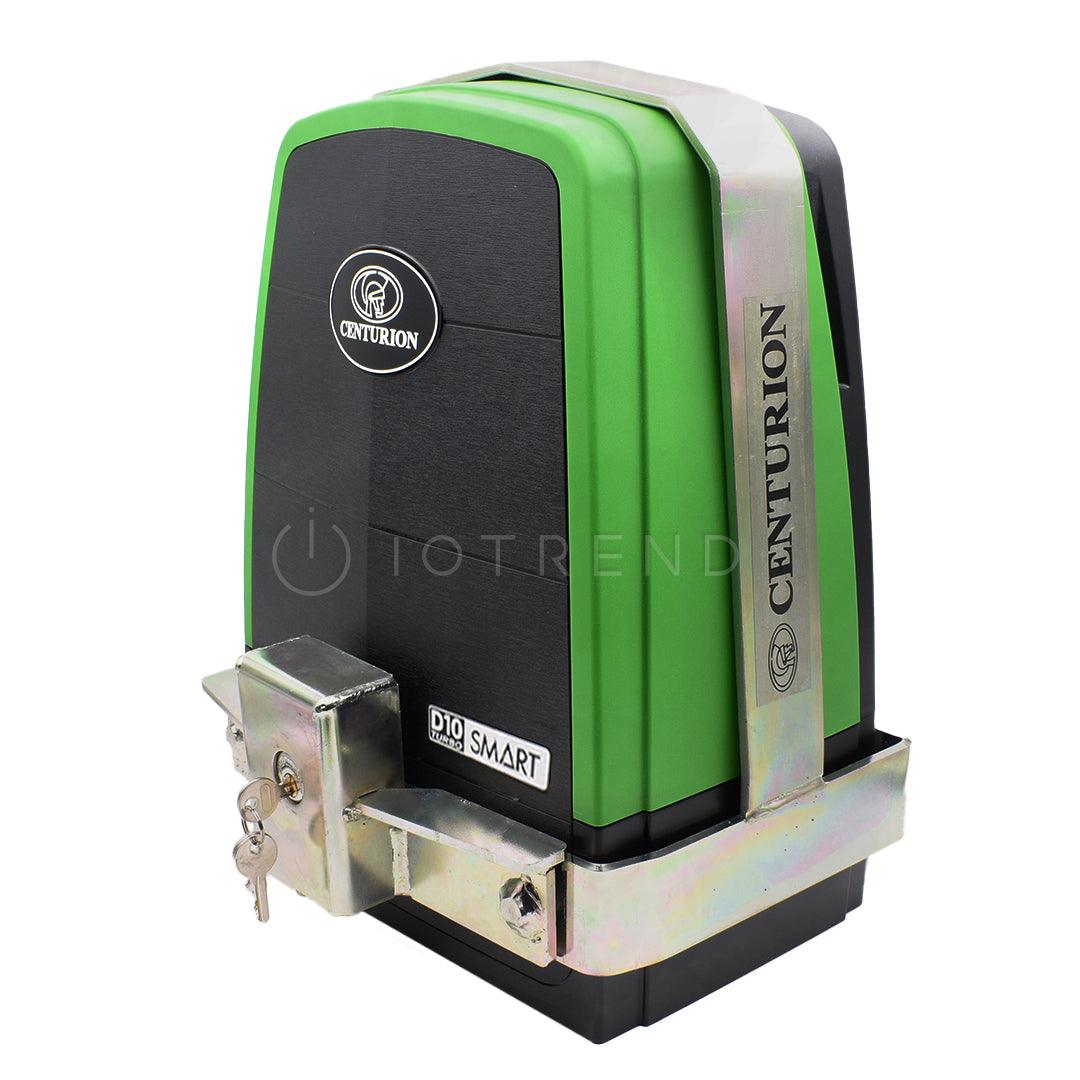 Centurion D10 Turbo SMART Gate Motor Kit with Anti-Theft Bracket | Iotrend