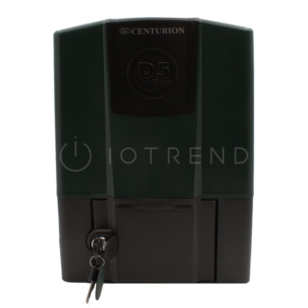 Centurion D5 Evo Gate Motor Including Battery and 2 x 4 Button remotes - IOTREND