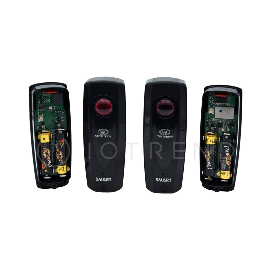 Centurion PHOTON Smart Fully Wireless Gate Beam Set PC Board with batteries fitted - IOTREND