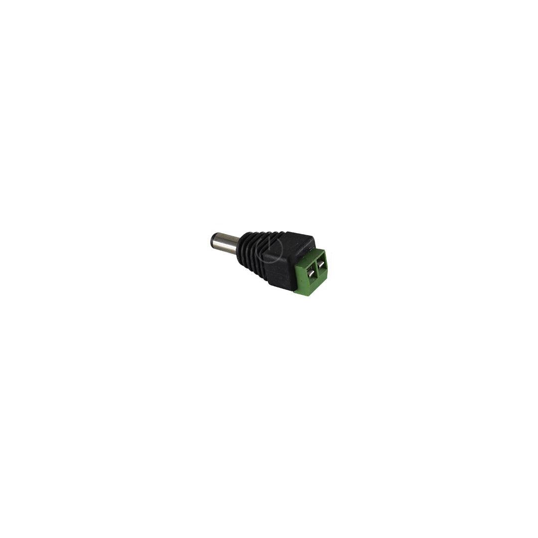 DC Plug incl Terminal Connector Block - Male (Single) - IOTREND