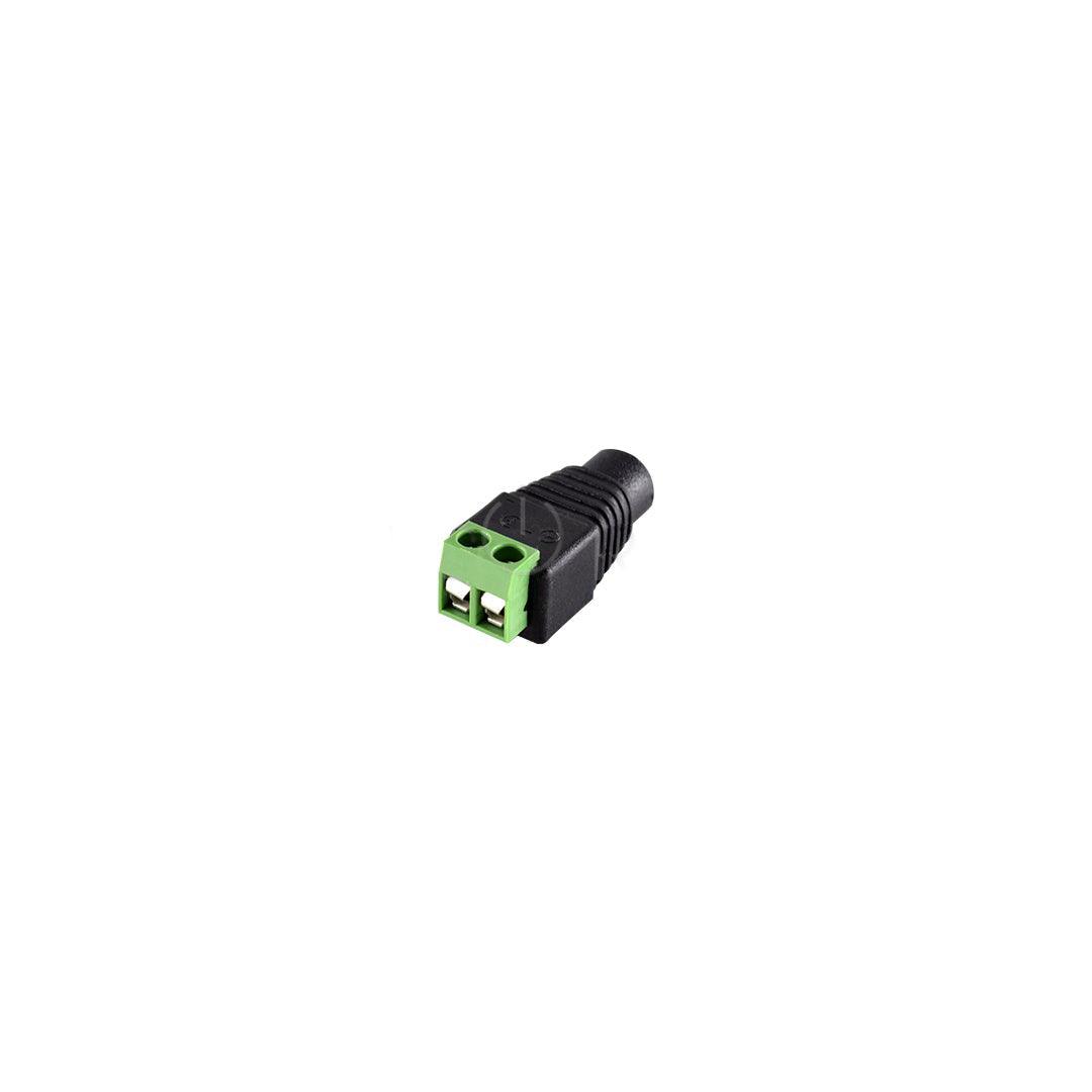 DC Socket incl Terminal Connector Block - Female (Single) - IOTREND