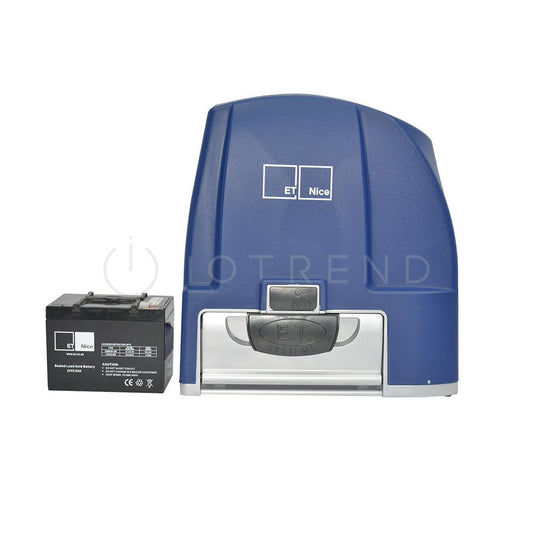 ET Drive 1000 Gate Motor Kit with battery - IOTREND