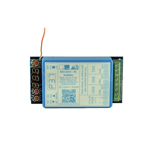 ET Multi-Receiver RX3 3 Channel TH ASSEMBLY 434MHz - IOTREND