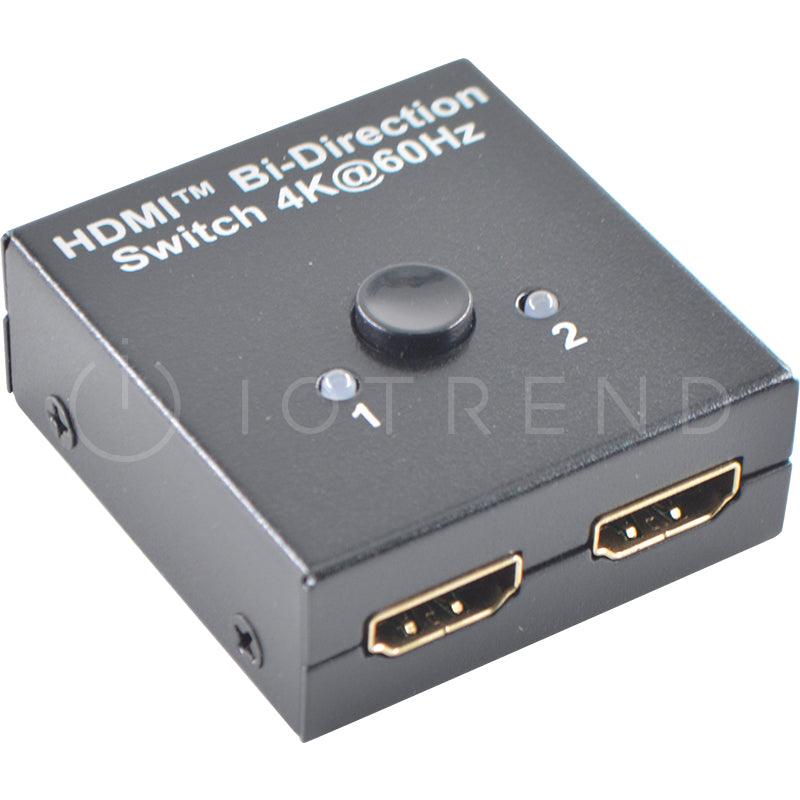 HDMI 3 Port Bi-Direction 1 x 2 Switch 2 x 1 Switch 4K - IOTREND