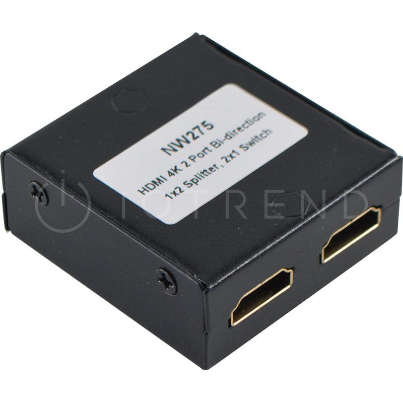 HDMI 3 Port Bi-Direction 1 x 2 Switch 2 x 1 Switch 4K - IOTREND