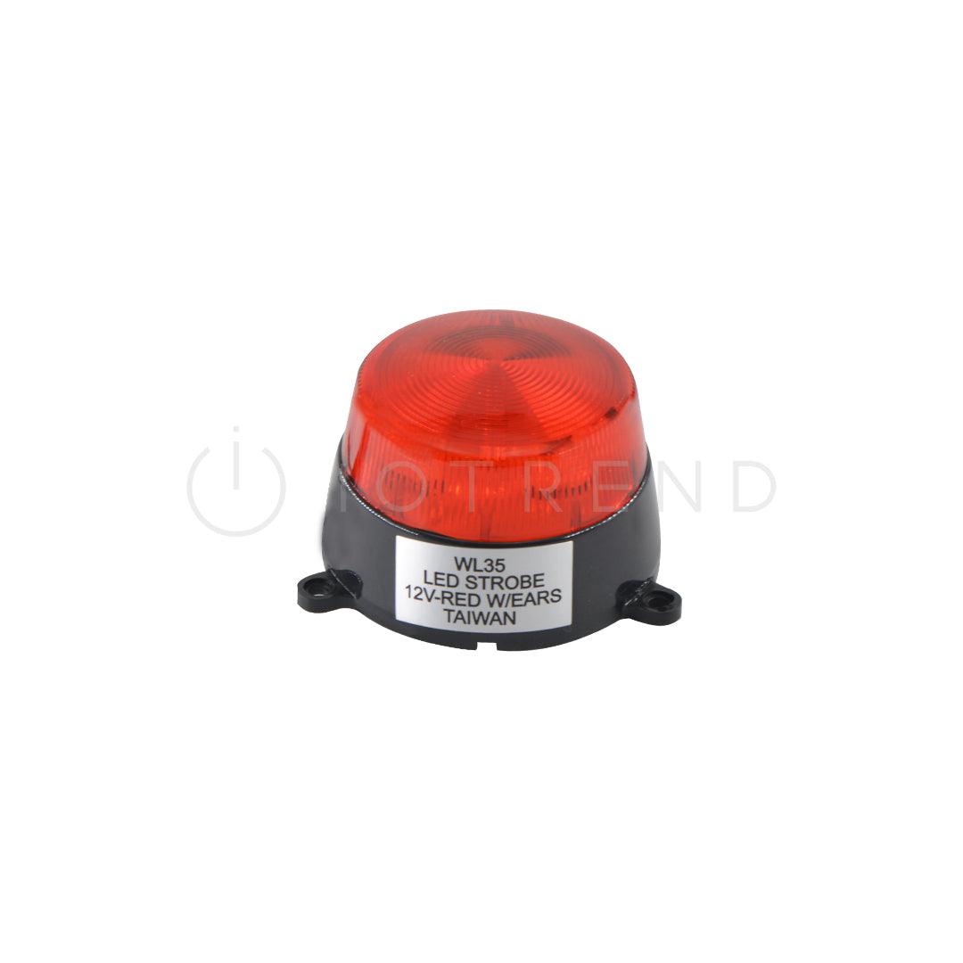 Mini Red LED Strobe 12VDC - IOTREND