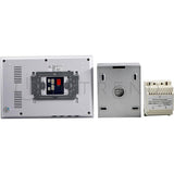 NICE 7" Colour Video Intercom Kit incl Brushed Aluminium Gate Station - IOTREND