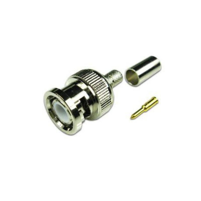 OEM CCTV BNC Male Crimp on (10 PACK) - IOTREND