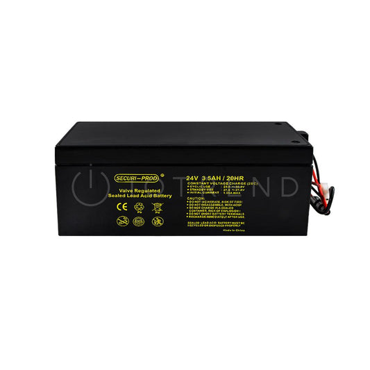 Securi Prod 24V 3.5AH Rechargeable Sealed Lead Acid Battery - IOTREND