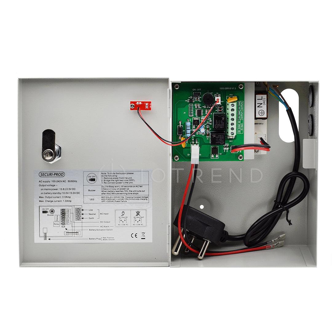 Securi-Prod Backup Power Supply 13.6VDC  3Amp - IOTREND