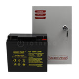Securi Prod Backup Power Supply 13.6VDC 5Amp with Securi Prod 18Amp Battery - IOTREND