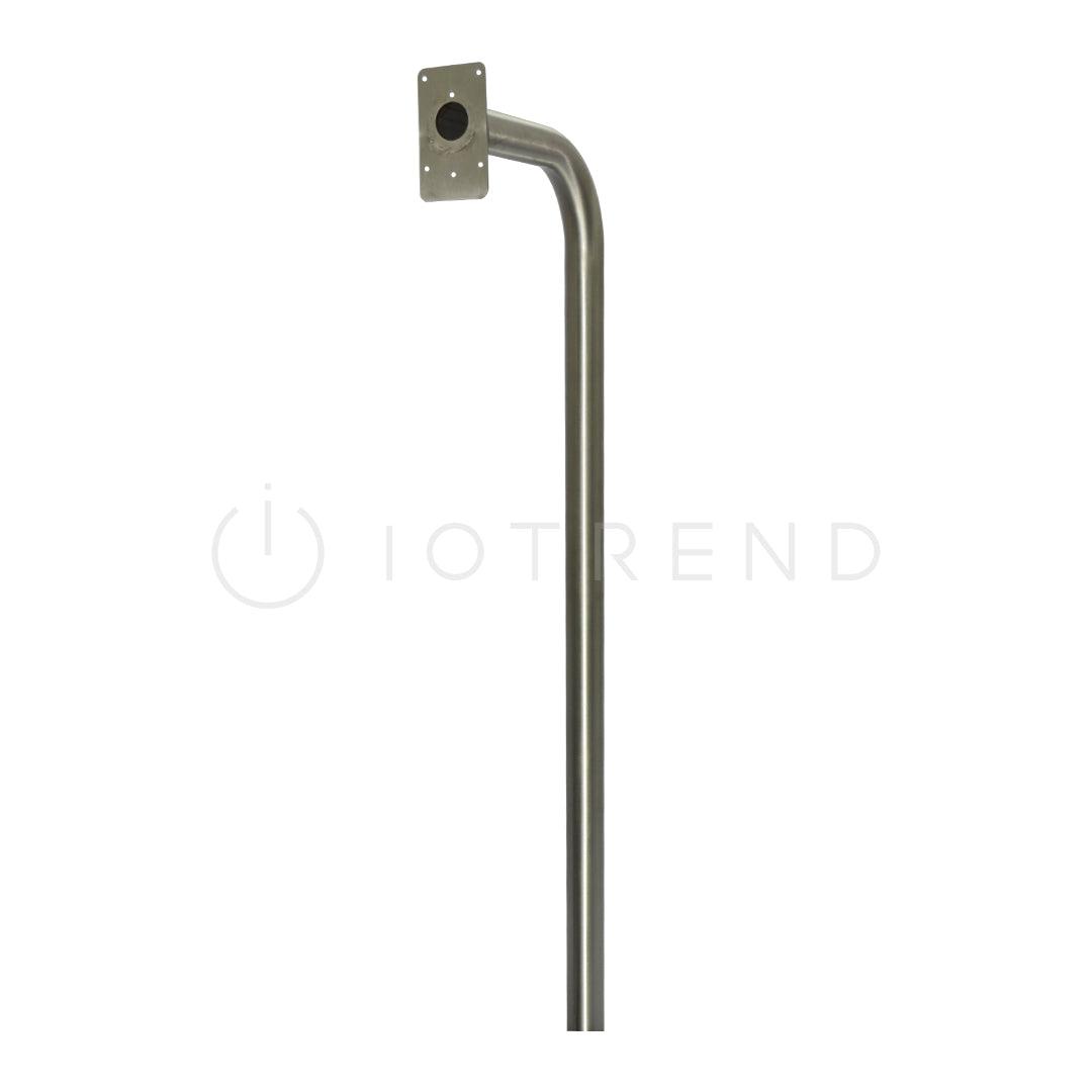 Securi-Prod Gooseneck Stainless Steel Angled View - IOTREND