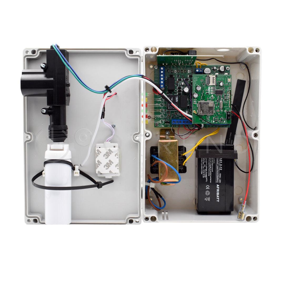 SMS Alert Standalone Alarm Kit - 1 PIR Sounder 3Ch Rx 8 User - IOTREND